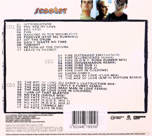 Scooter: Age Of Love (20 Y.O.H.E.E.) [3CD]