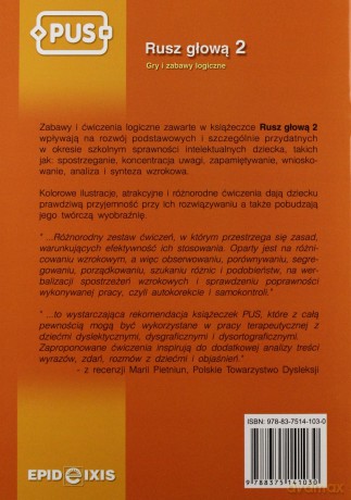 EPIDEIXIS PUS KSIĄŻKA RUSZ GŁOWĄ 2 99034 [KSIĄŻKA]