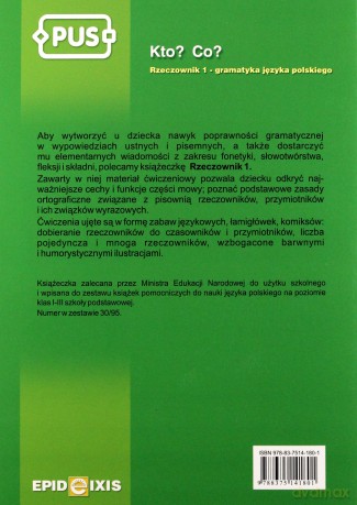 EPIDEIXIS PUS KSIĄŻKA RZECZOWNIK 1 99083 [KSIĄŻKA]