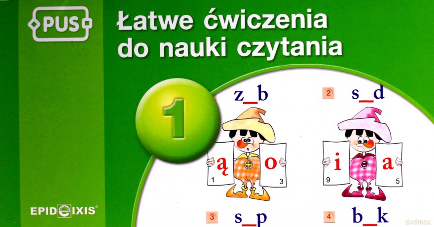EPIDEIXIS PUS KSIĄŻKA ĆW.1 NAUKA CZYTANI 140828 [KSIĄŻKA]