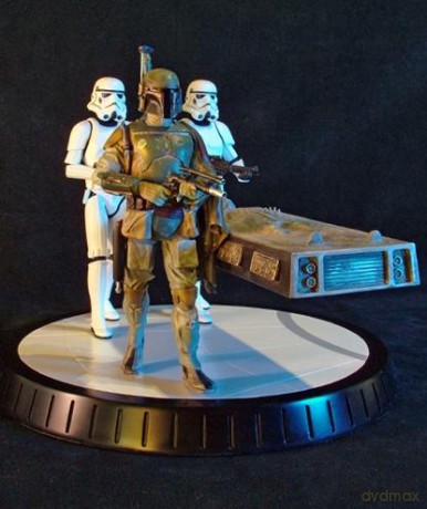 GENTLE GIANT Boba Fett with Han 9096 [FIGURKA]
