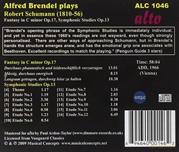 Alfred Brendel: Alfred Brendel Spielt Schumann [CD]