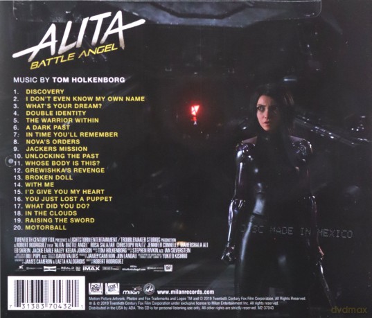 Alita: Battle Angel-Ost [CD]