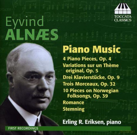 Erling Eriksen: Alnaes Piano Music [CD]