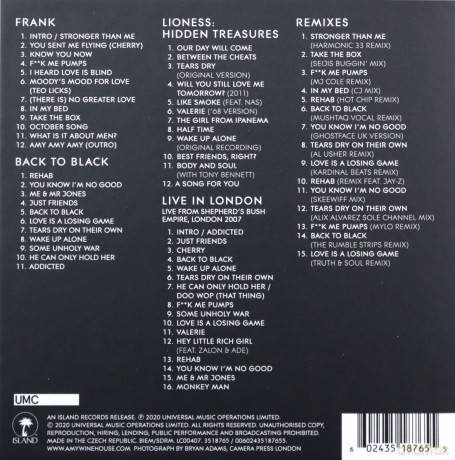 Amy Winehouse-Collection [5CD]