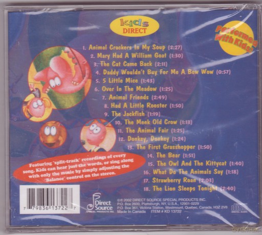 Animal Crackers [CD]