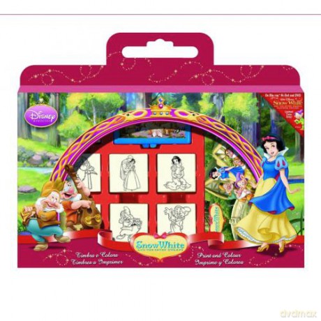 MULTIPRINT Pieczątki Snow White, walizka 7351 [ZABAWKA]