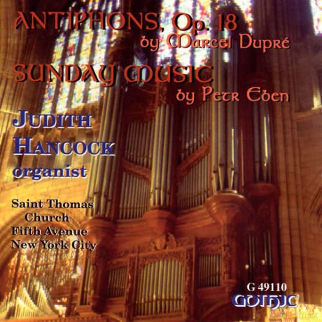 Judith Hancock: Antiphons, Op.18 and Sunday Music [CD]