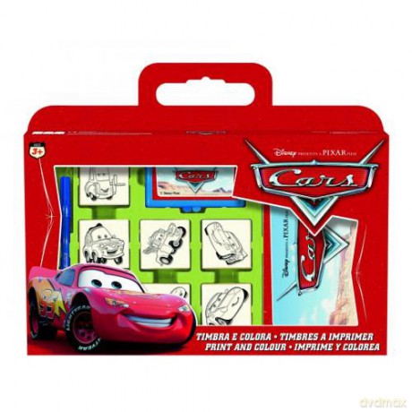 MULTIPRINT Pieczątki Cars, walizka 7823 [ZABAWKA]