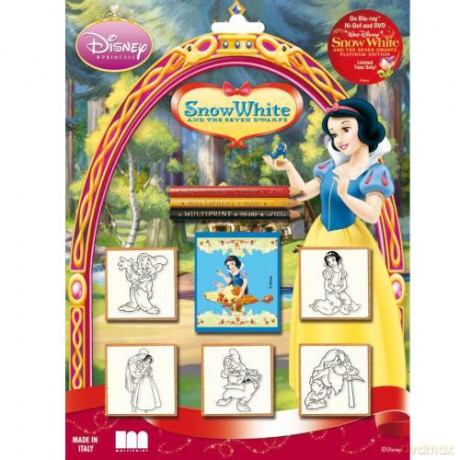 MULTIPRINT Pieczątki Snow White, blister 5351 [ZABAWKA]
