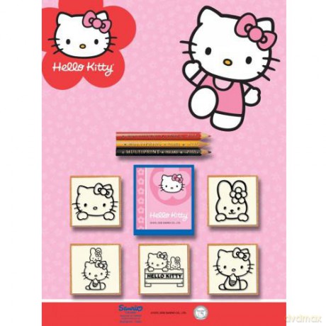 MULTIPRINT Pieczątki Hello Kitty blister 5803 [ZABAWKA]