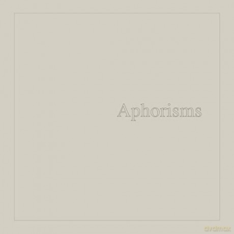 Graham Lambkin: Aphorisms [2CD]
