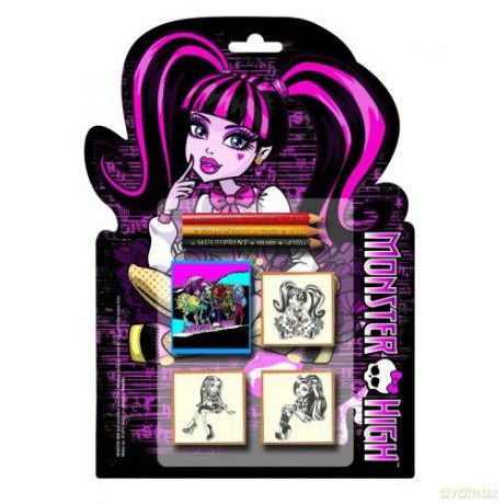 MULTIPRINT Pieczątki Shaped Monster High 11869 [ZABAWKA]