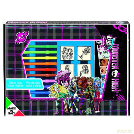 MULTIPRINT Pieczątki Monster High, box 4869 [ZABAWKA]