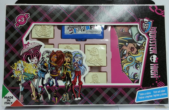 MULTIPRINT Pieczątki Monster High 7869 [ZABAWKA]