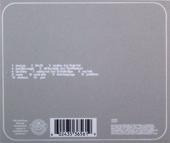 Ariana Grande: Positions [CD]