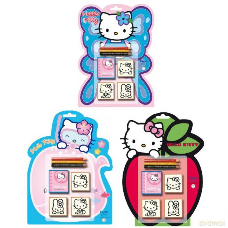 MULTIPRINT Pieczątki Shaped Hello Kitty 11803 [ZABAWKA]