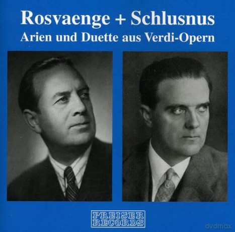 Rosvaenge Helge/Schlusnus Heinrich: Arien [CD]