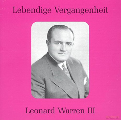 Warren Leonard: Arien Duette und Lieder Vol 3 [CD]