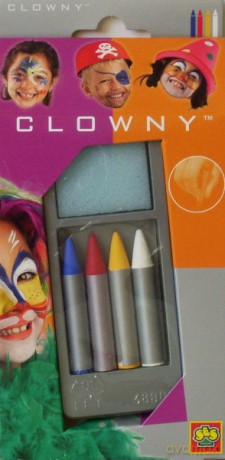 SES CLOWN KREDKI 4 KOL. 10mm 9304 [ZABAWKA]