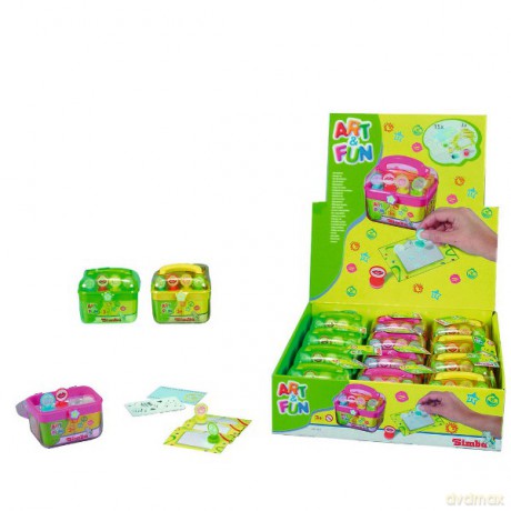ART&FUN Stempelki w kuferku 106313477 [ZABAWKA]