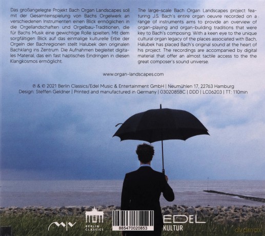 Halubek: Bach Organ Landscapes:Luneburg [2CD]