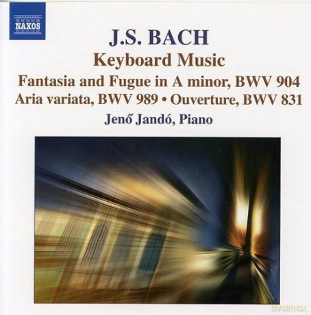 Jenö Jando: BACH: Chromatic Fantasia and Fugue [CD]