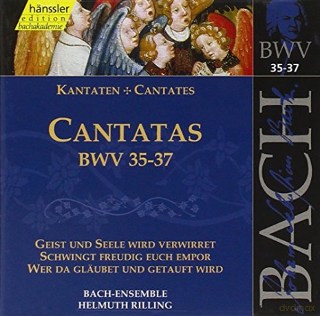 Rilling/Auger/Hamari/Schreier: BACH: Kantaten BWV 35-37 [CD]