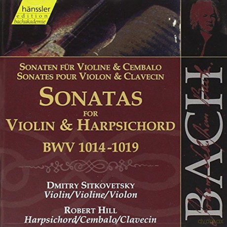 BACH: Sonaten für Violine&Cemb [CD]
