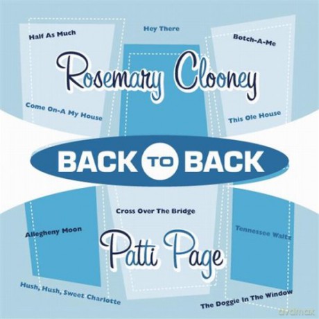 Clooney Rosemary Patti Page: Back To Back [CD]