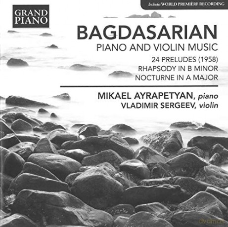 BAGDASARIAN: Piano and Violin [CD]