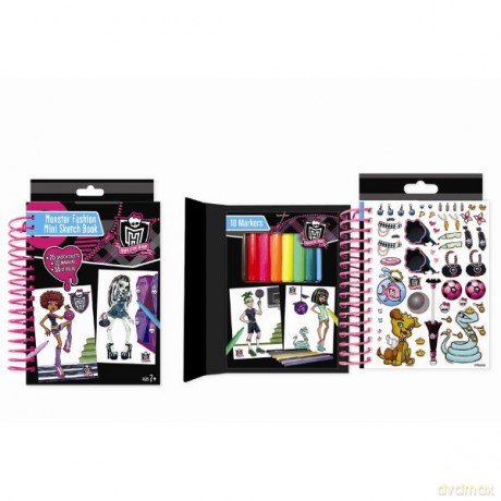 MONSTER HIGH Mini Szkicownik 64004 [ZABAWKA]
