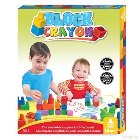 WOOKY Block Crayon Zest. farma 12 kredek BC6014 [ZABAWKA]