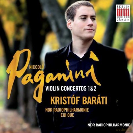 Rpndr Oue Barati: Barati: Paganini Violinkonzerte 1&2 [CD]