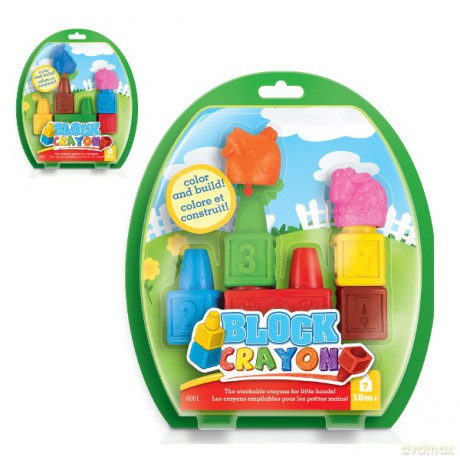 WOOKY Block Crayon Zest.farma 7 kredek BC6001 [ZABAWKA]