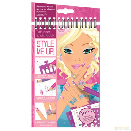 WOOKY SMU Szkicownik Modny Manicure SMU1471 [ZABAWKA]