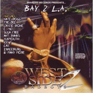 Bay 2 La:West Side Badboys Pt 2-Nate Doggtre Deee-40Ice T [CD]