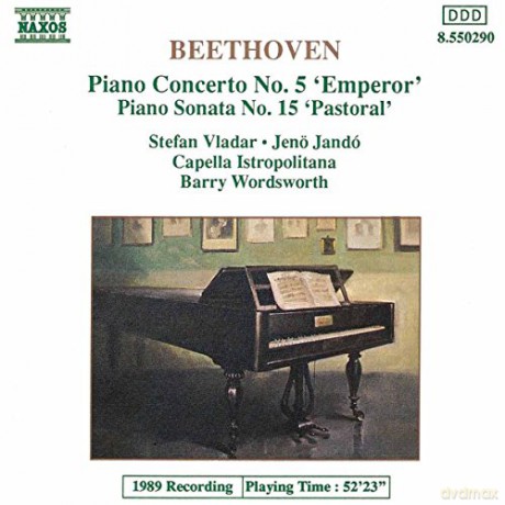Jando/Vladar/Wordsworth/+: BEETHOVEN: Piano Conc. 5 etc. [CD]