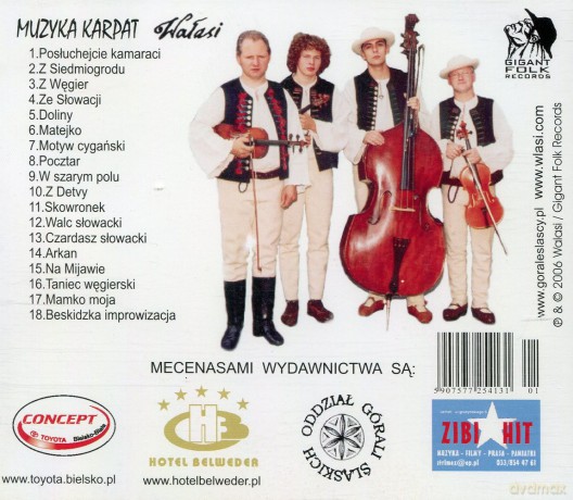kapela walasi: muzyka karpat [cd]