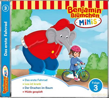 Benjamin Blümchen: Benjamin Minis-Folge 3:Das Erste Fahrrad [CD]