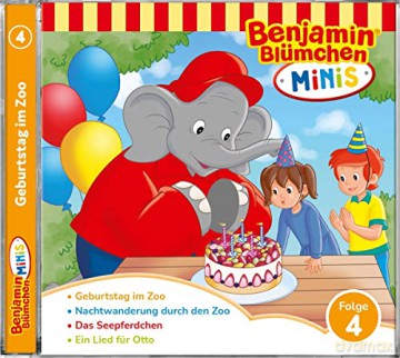 Benjamin Blümchen: Benjamin Minis-Folge 4:Geburtstag Im Zoo [CD]