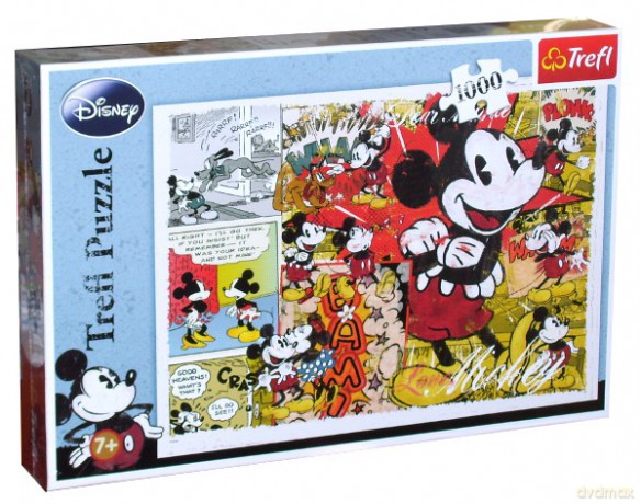 TREFL 1000 Myszka Miki Retro  [PUZZLE]