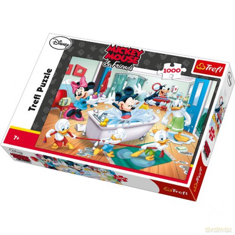 TREFL 1000 Myszka Miki Super kąpiel  [PUZZLE]