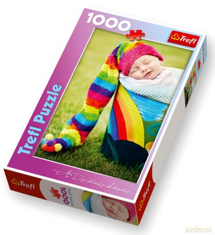 TREFL 1000 El. Śpiące Dziecko Tęczowy sen (10275) [PUZZLE]