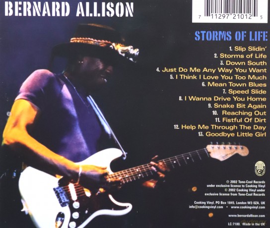 Bernard Allison-Storms Of Life [CD]