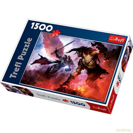 TREFL 1500 Odwieczna walka dobra ze złem [PUZZLE]