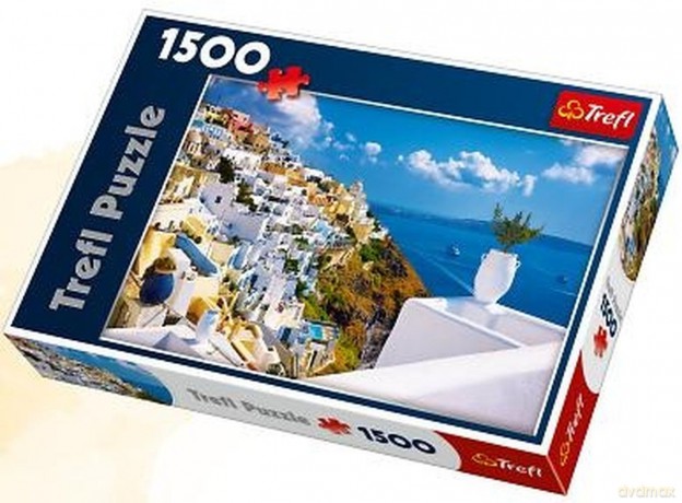 TREFL 1500 el. Santorini, Grecja [PUZZLE]
