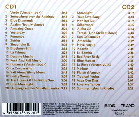 Ricky King: Best Of - Die Schönsten Gitarrenklänge [2CD]