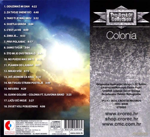 Colonia: Best Of Collection [CD]