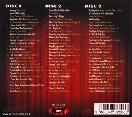 Best Of The Musicals [3CD]